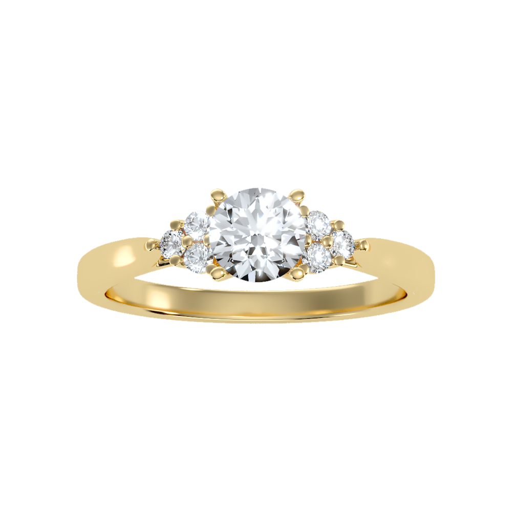 Celestial Solitaire Ring - Two