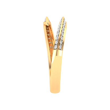 Cele Fiesta Diamond Ring In 925 Sterling Silver - Eleven