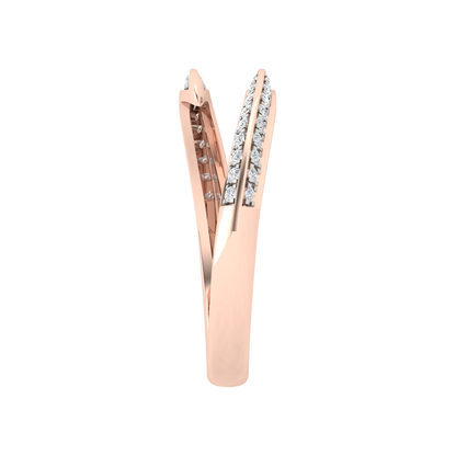 Cele Fiesta Diamond Ring In 925 Sterling Silver - Three
