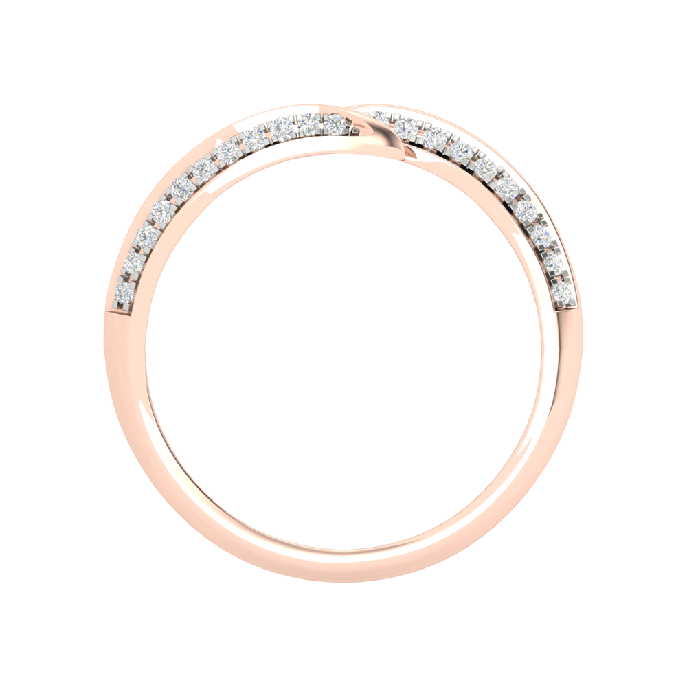 Cele Fiesta Diamond Ring In 925 Sterling Silver - Four