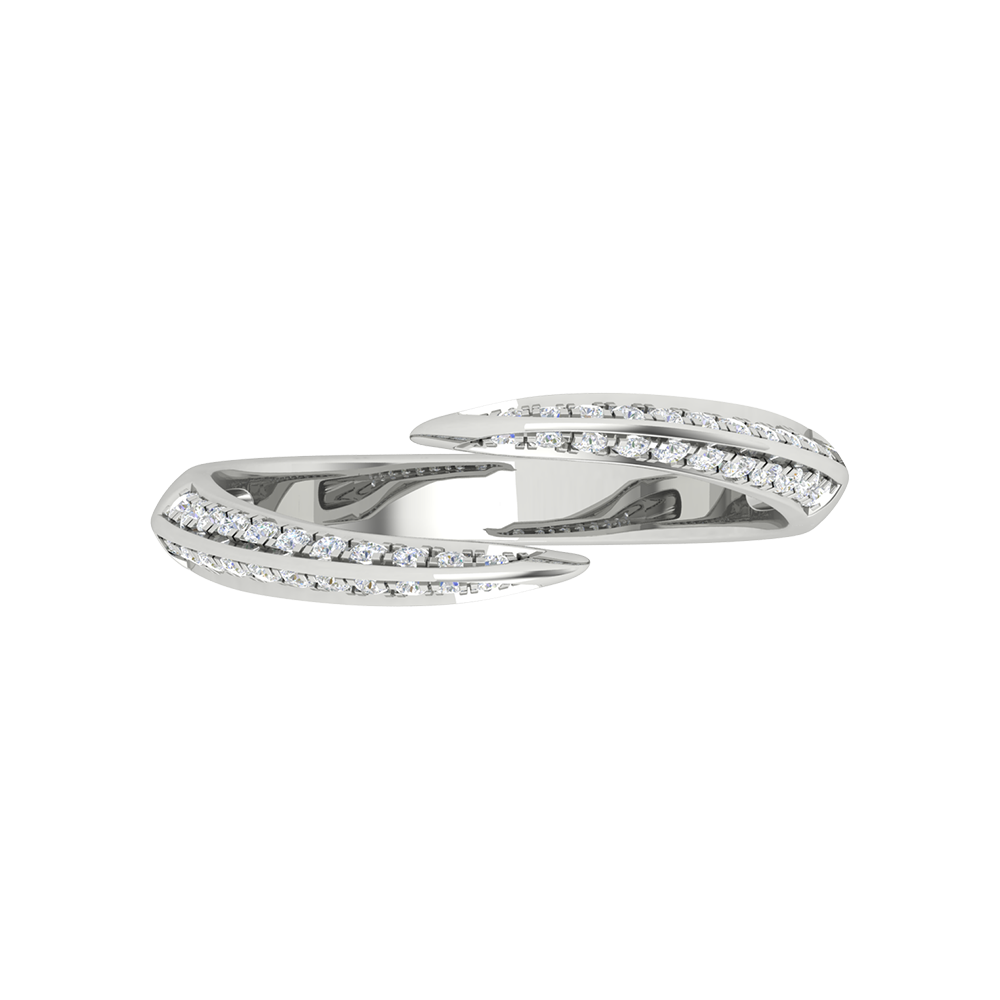 Cele Fiesta Diamond Ring In 925 Sterling Silver - Six