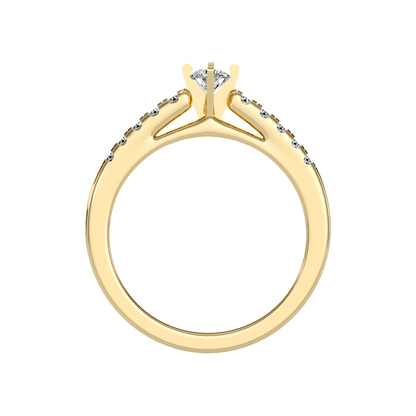 Cele Rose Solitaire Ring - Twelve