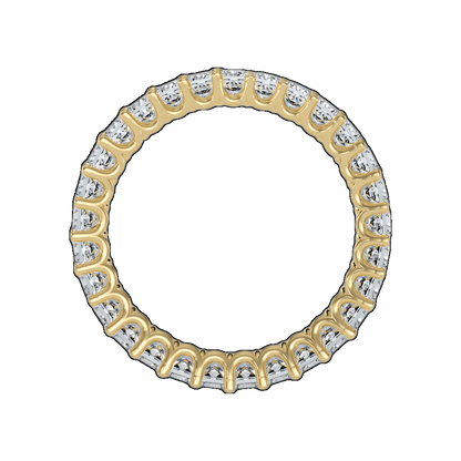 Celsi Diamond Band In 925 Sterling Silver - Five