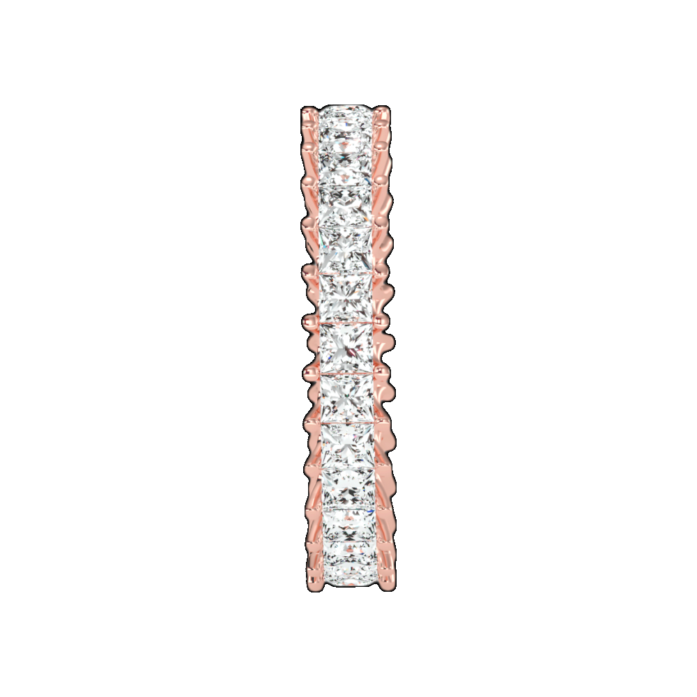 Celsi Diamond Band In 925 Sterling Silver - Eleven