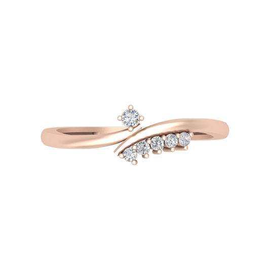 Cersi Ring In 925 Sterling Silver - Two