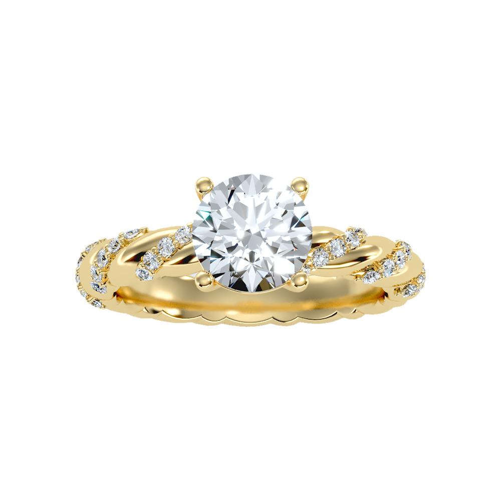 Charmed Diamond Ring In 925 Sterling Silver - Ten