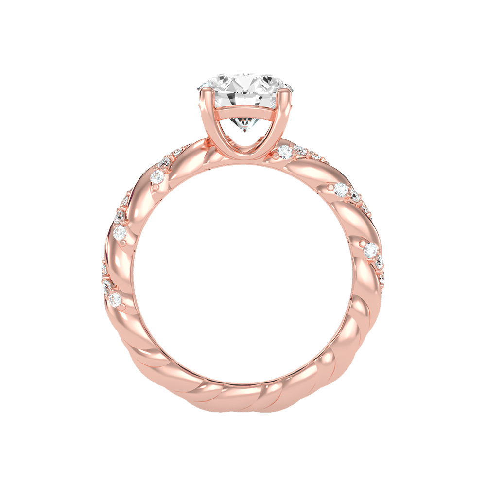 Charmed Diamond Ring In 925 Sterling Silver - Four