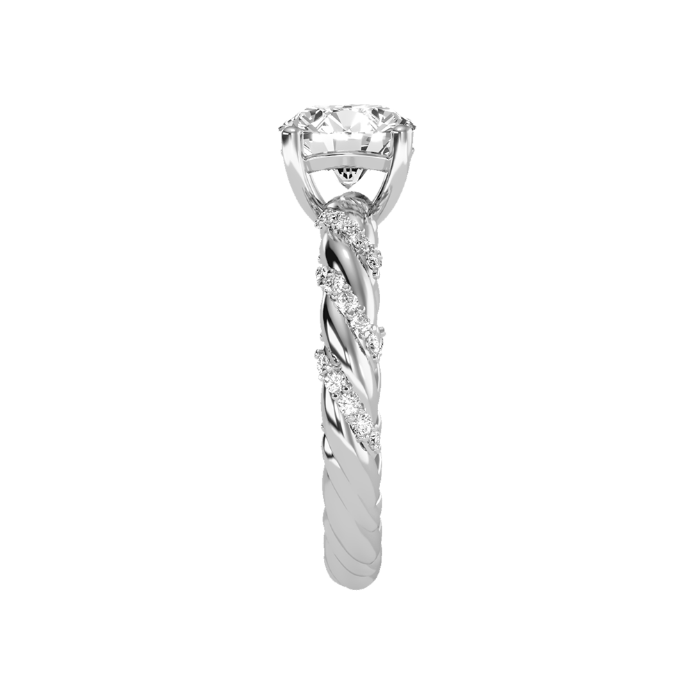 Charmed Diamond Ring In 925 Sterling Silver - Seven