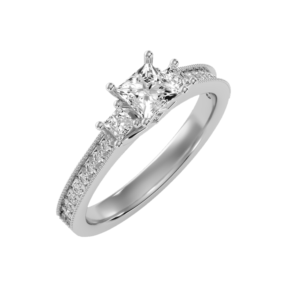 Charmed Solitaire Ring - One