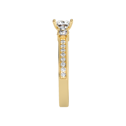 Charmed Solitaire Ring In 925 Sterling Silver - Eleven
