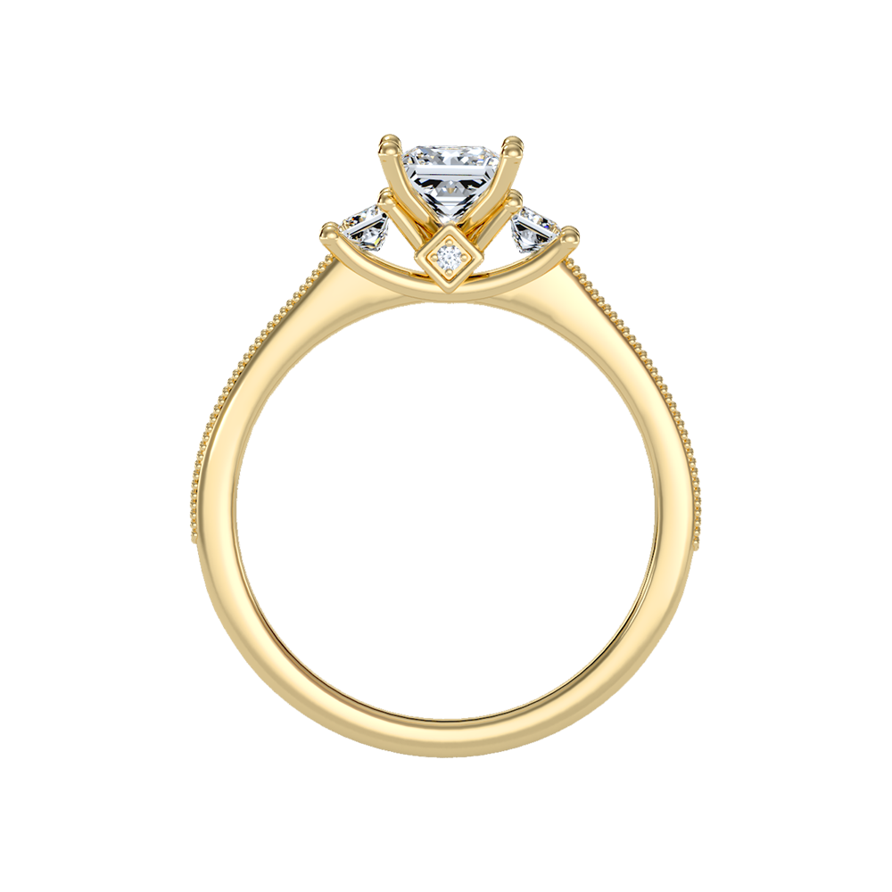 Charmed Solitaire Ring In 925 Sterling Silver - Twelve