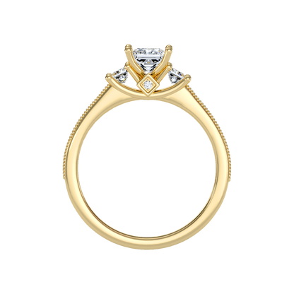 Charmed Solitaire Ring In 925 Sterling Silver - Twelve