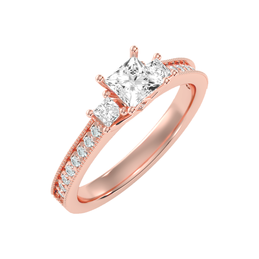 Charmed Solitaire Ring - Five