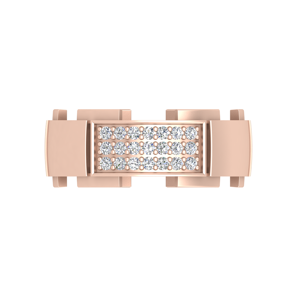 Charming Band Men's Ring - Two