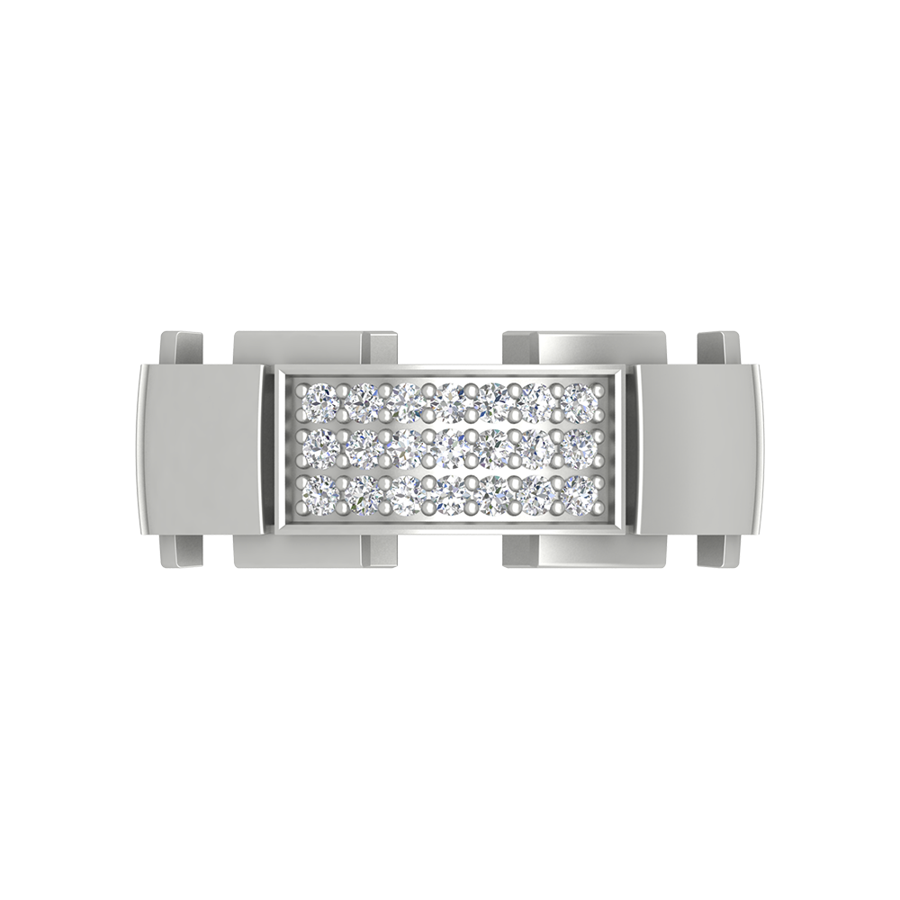 Charming Band Men's Ring - Six