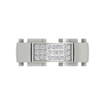 Charming Band Men's Ring - Six