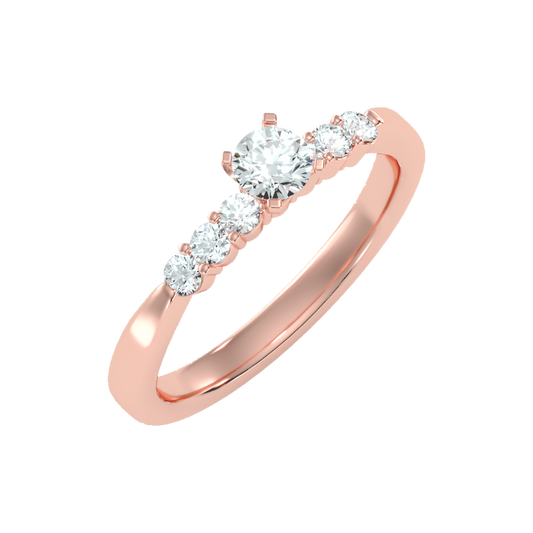 Charming Solitaire Ring - One