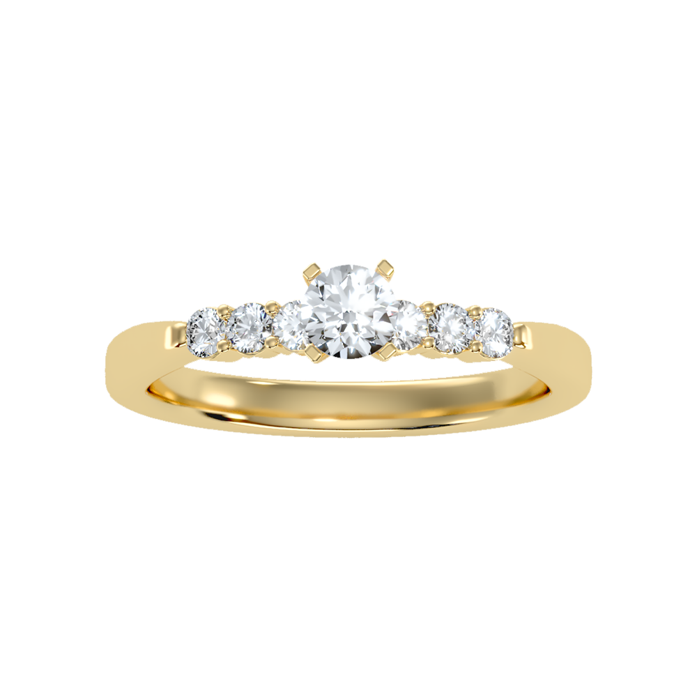 Charming Solitaire Ring - Ten
