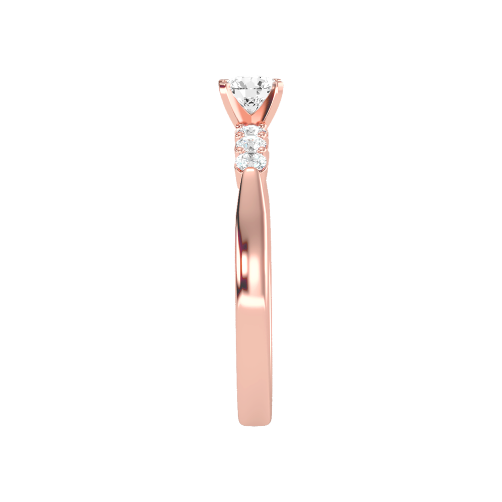 Charming Solitaire Ring - Four