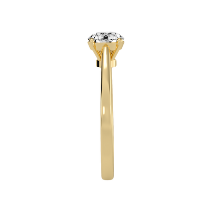 Chatoyer Classic Solitaire Ring - Eleven