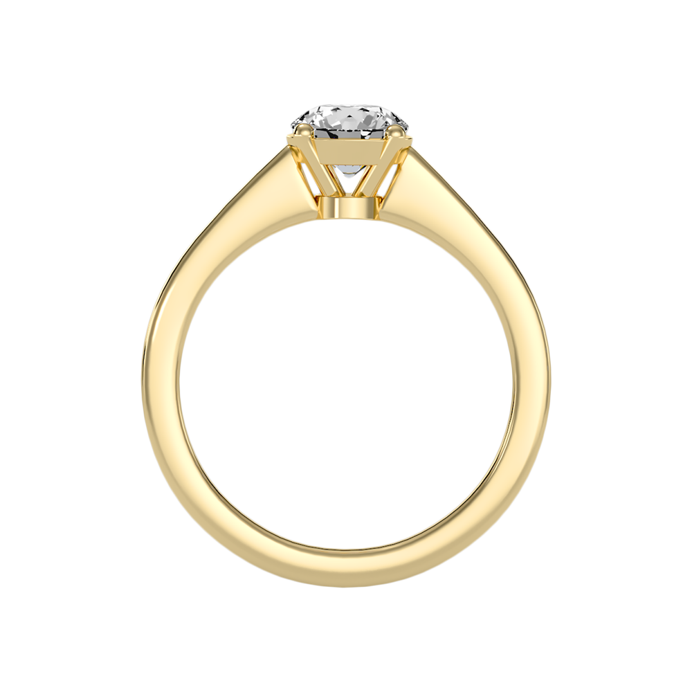 Chatoyer Classic Solitaire Ring - Twelve