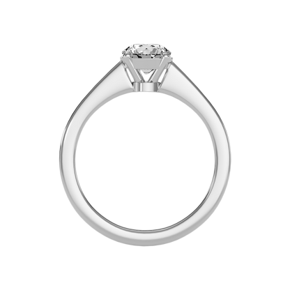 Chatoyer Classic Solitaire Ring In 925 Sterling Silver - Two
