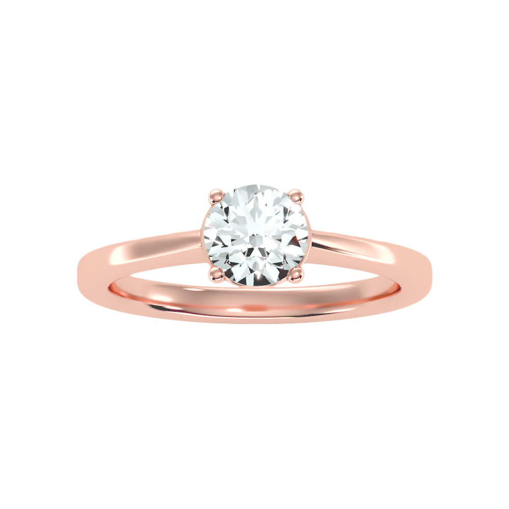 Chatoyer Classic Solitaire Ring In 925 Sterling Silver - Seven