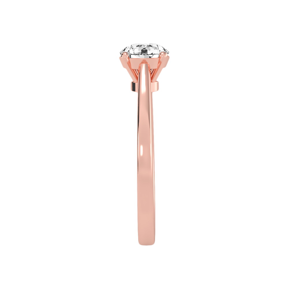 Chatoyer Classic Solitaire Ring In 925 Sterling Silver - Eight