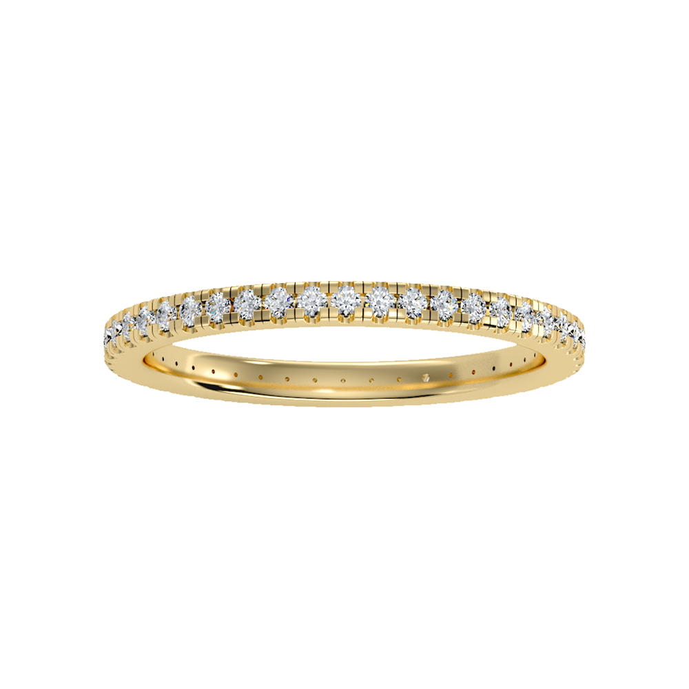Cherry Eternity Band In 925 Sterling Silver - Ten