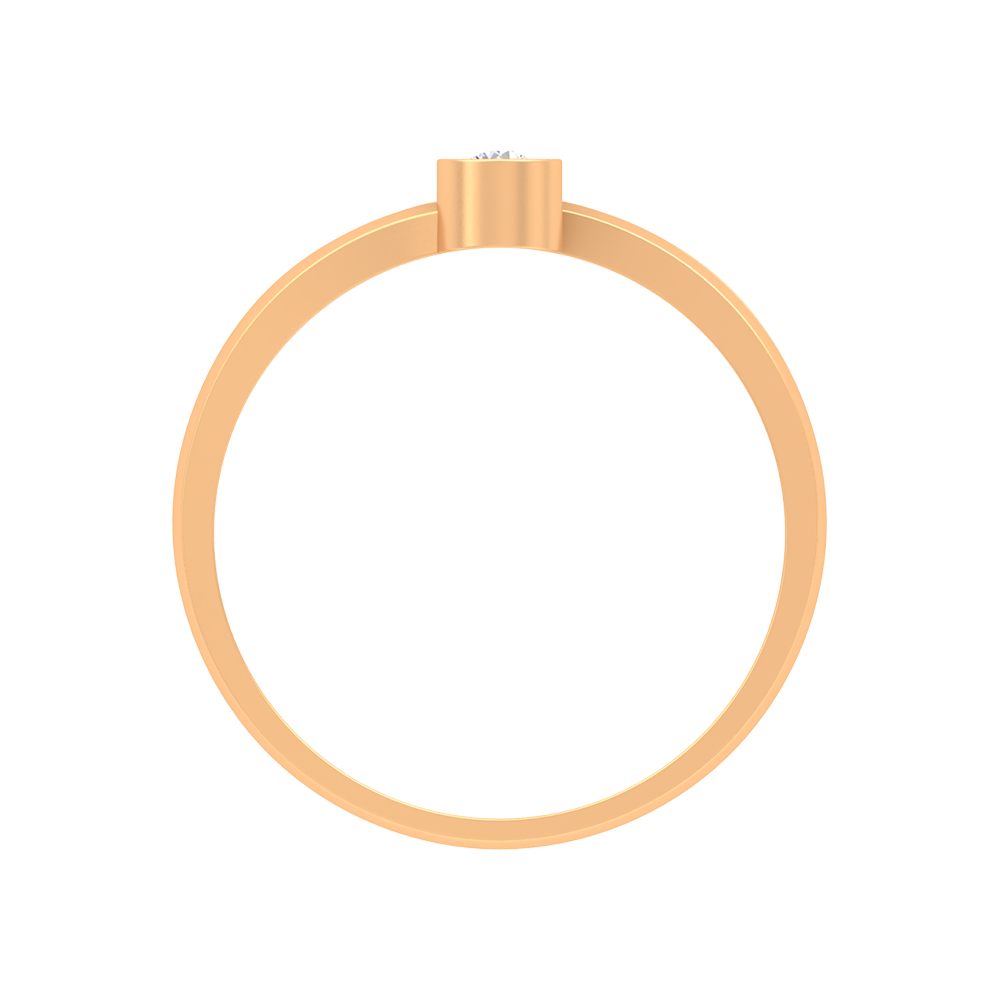 Cherry Glossy Tri Stone Ring In 925 Sterling Silver - Twelve