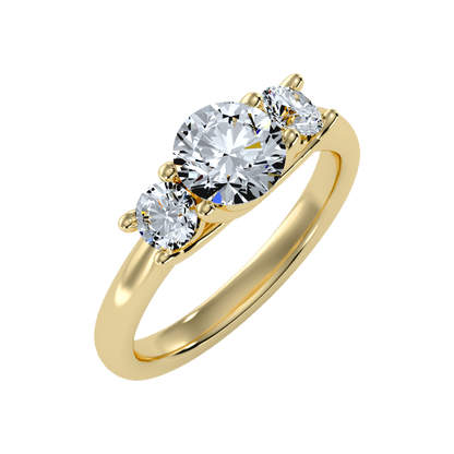 Chief Halo Solitaire Ring - One