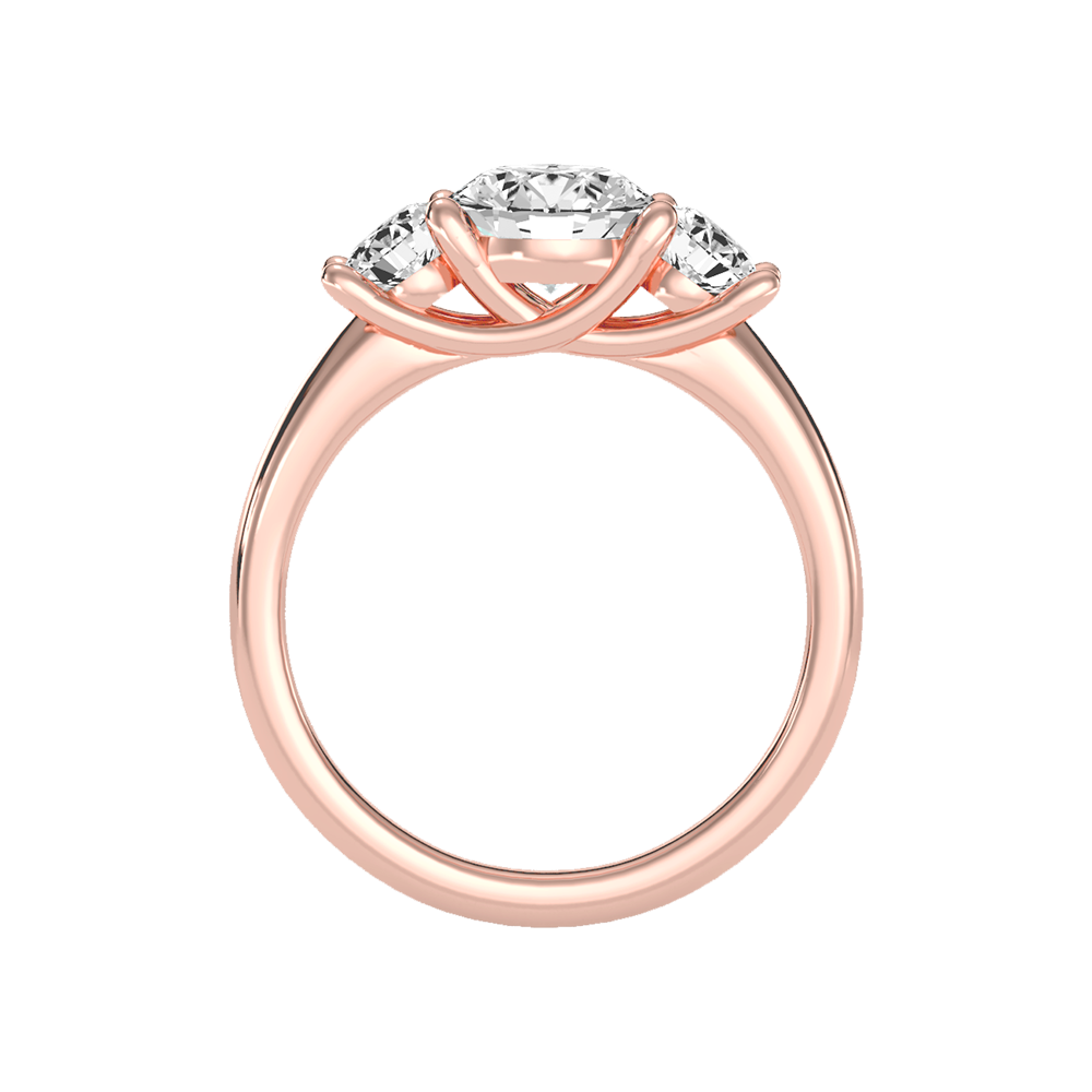 Chief Halo Solitaire Ring In 925 Sterling Silver - Ten