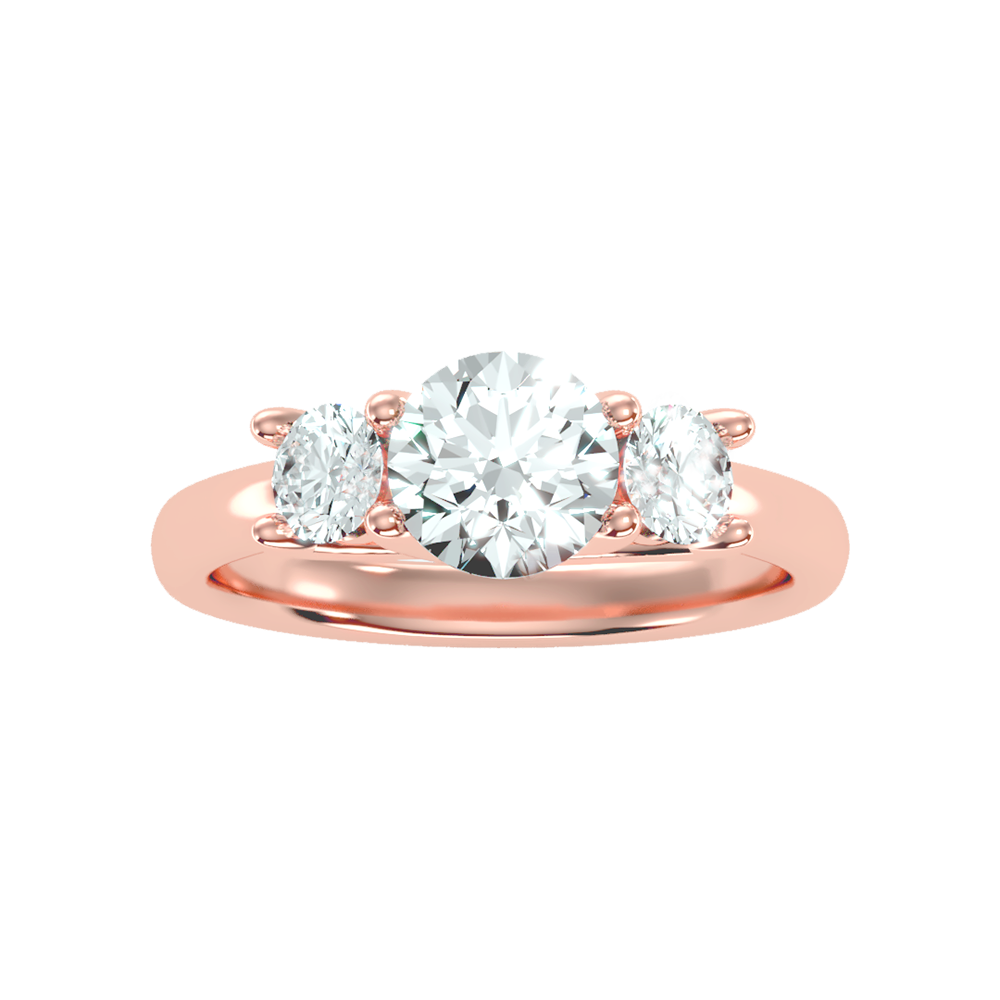 Chief Halo Solitaire Ring - Eleven