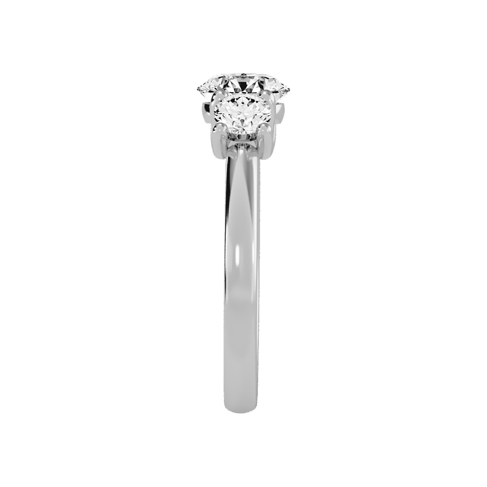 Chief Halo Solitaire Ring - Seven