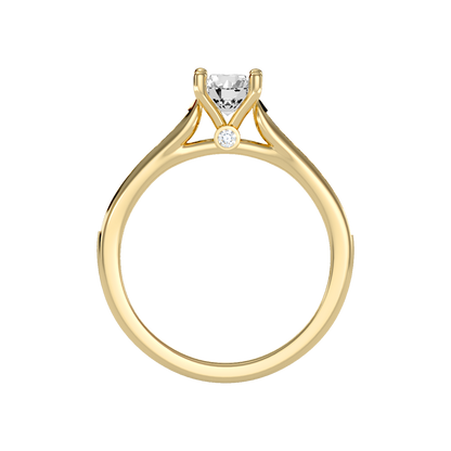 Chintzy Solitaire Ring In 925 Sterling Silver - Twelve