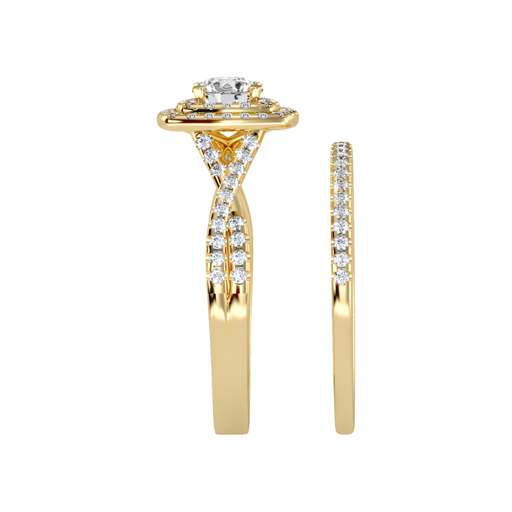 Cisting Bridal Ring Set - Eleven