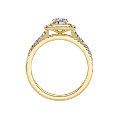 Cisting Bridal Ring Set In 925 Sterling Silver - Twelve