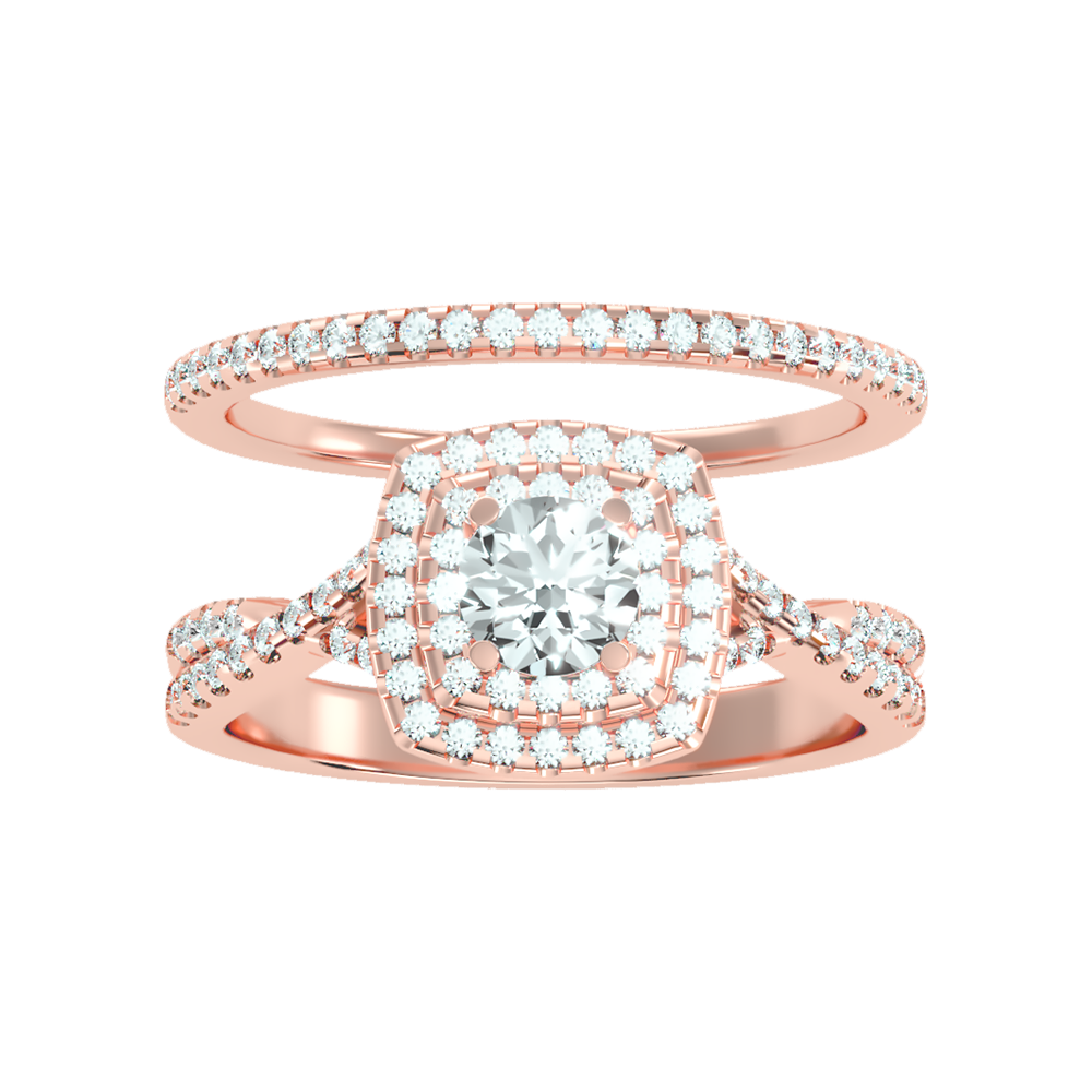 Cisting Bridal Ring Set - Seven