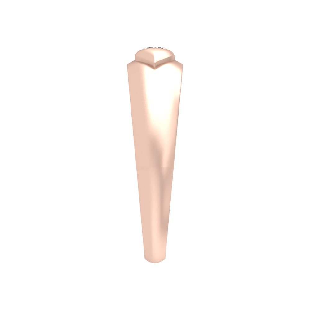Classic Row Single Stone Ring - Seven