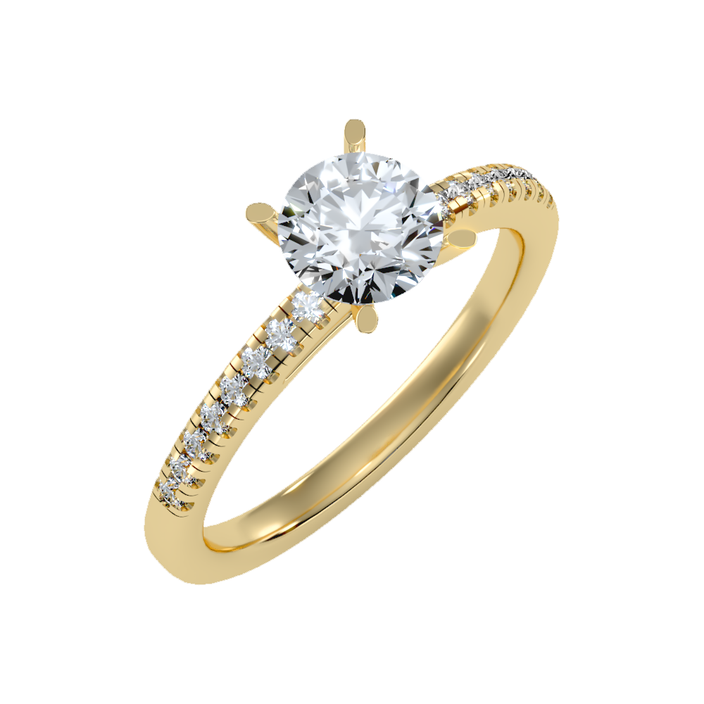 Classic Solitaire Ring - Ten