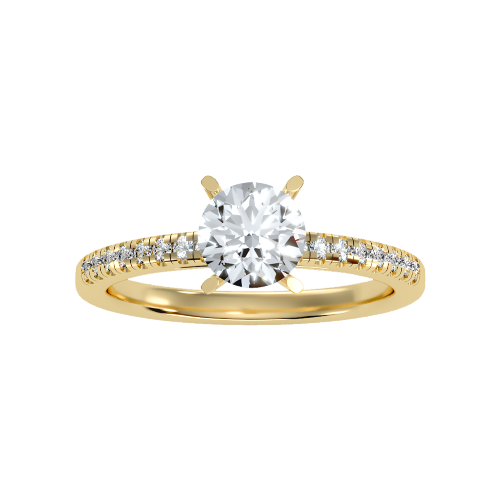 Classic Solitaire Ring - Eleven