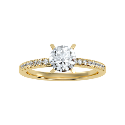 Classic Solitaire Ring - Eleven