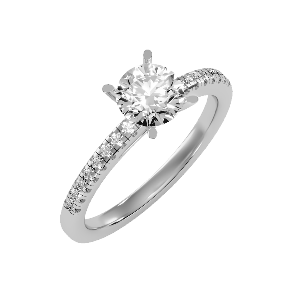 Classic Solitaire Ring - Two