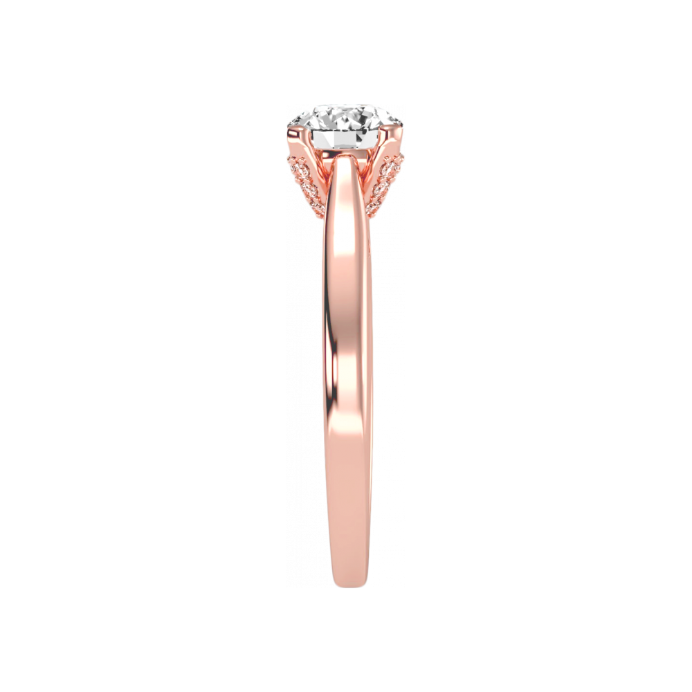 Classy Diamond Ring In 925 Sterling Silver - Eleven