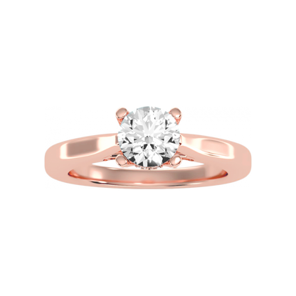 Classy Diamond Ring In 925 Sterling Silver - Twelve