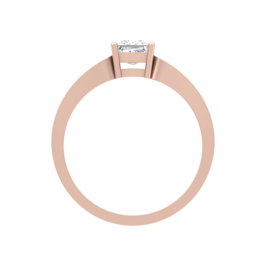 Classy Loop Solitaire Ring - Two