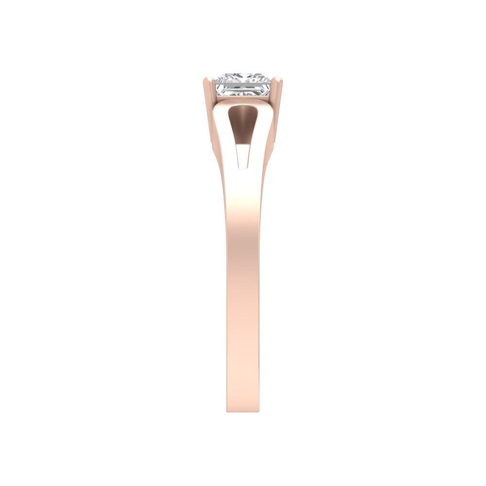 Classy Loop Solitaire Ring - Four