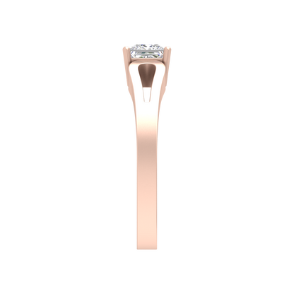 Classy Loop Solitaire Ring - Four