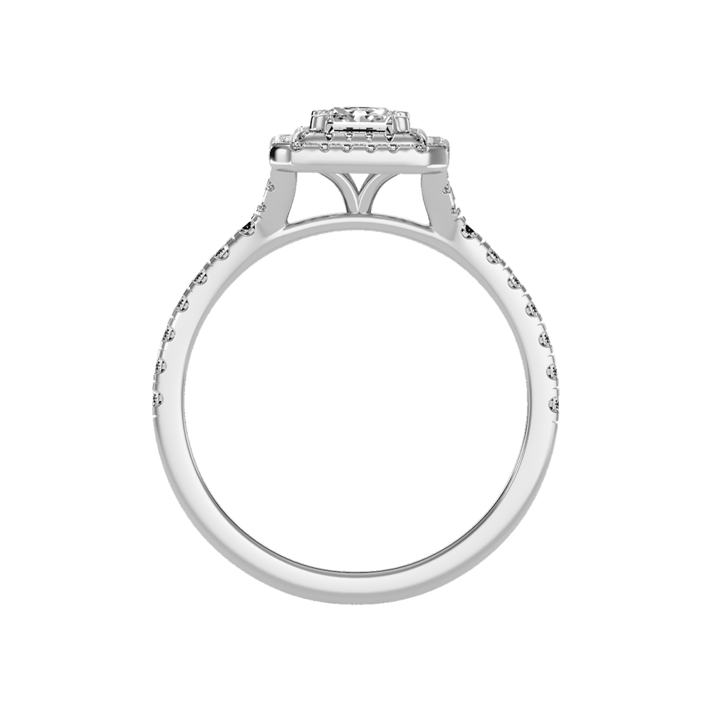 Classy Solitaire Ring In 925 Sterling Silver - Three