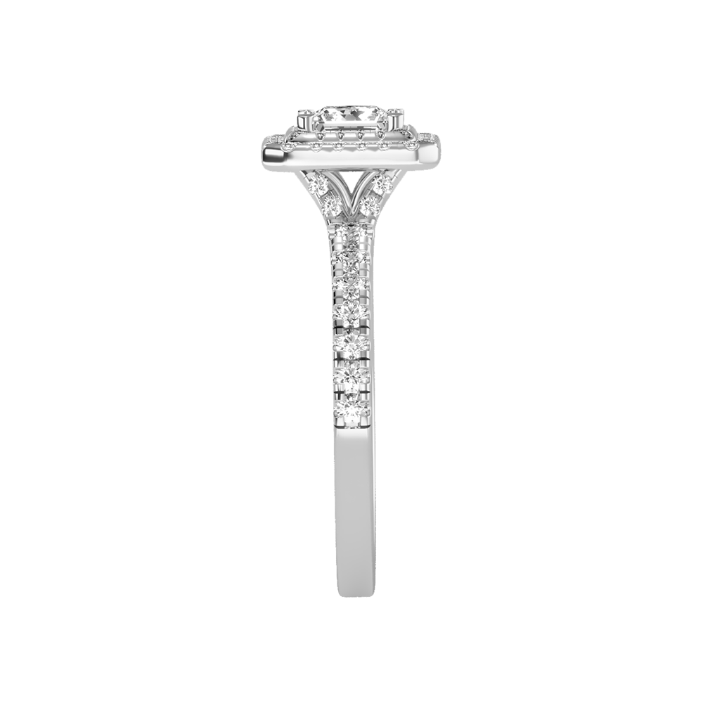 Classy Solitaire Ring In 925 Sterling Silver - Five